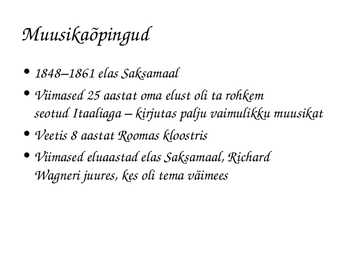 Ferenc Lizst #8