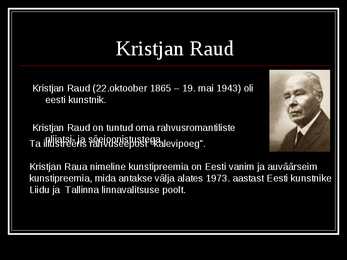 Eesti kunstnikud #2