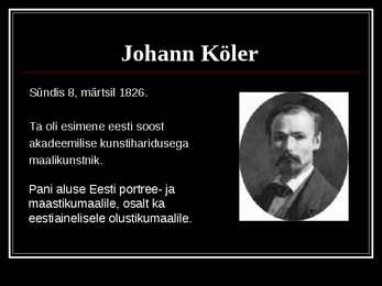 Eesti kunstnikud #14