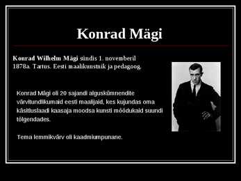 Eesti kunstnikud #10