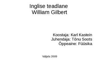 William Gilbert