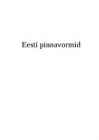 Eesti pinnavormid