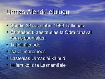 Urmas Alender #2
