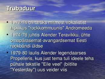 Urmas Alender #11
