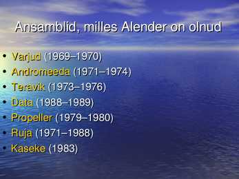 Urmas Alender #17