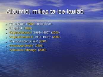 Urmas Alender #18