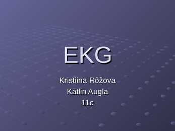 EKG