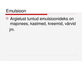 Pihussüsteemid #12