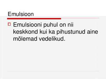 Pihussüsteemid #8