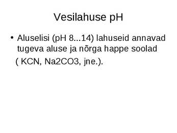 Lahuse pH #11