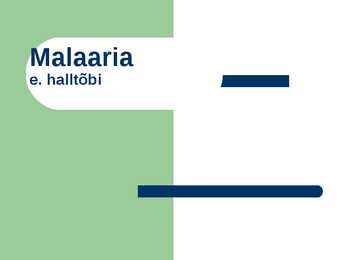 Malaaria
