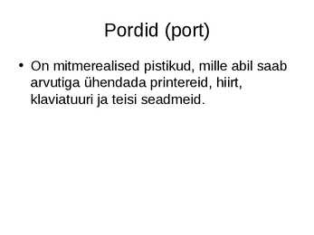 Fakte arvuti kohta #12