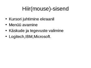 Fakte arvuti kohta #5
