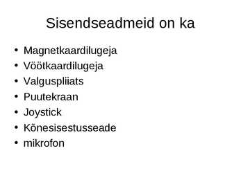 Fakte arvuti kohta #7