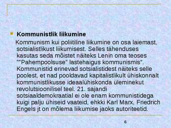 Kommunism #6