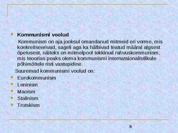 Kommunism #9