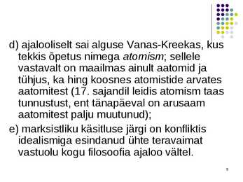 Materialism #5