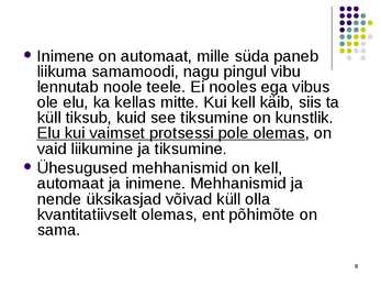 Materialism #8