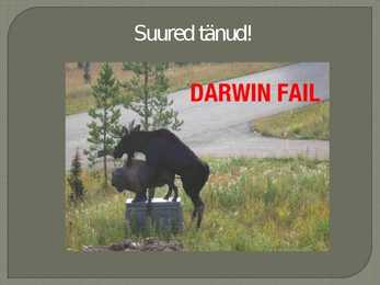 Darwini evolutsiooniteooria vastuolud #9