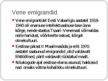 Eesti-kultuuri ajalugu #13