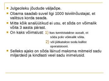 USA probleemid #12