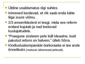 USA probleemid #21