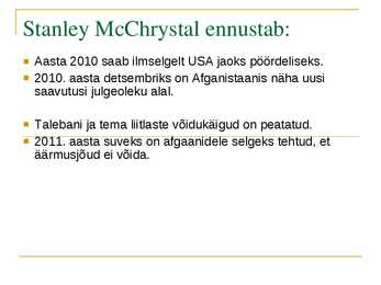 USA probleemid #9