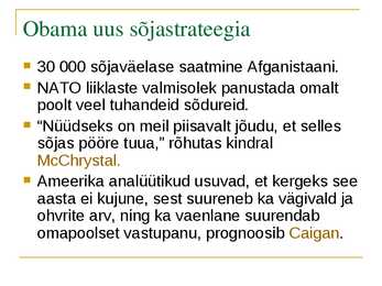 USA probleemid #10