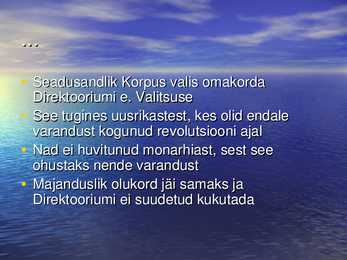 Prantsuse revolutsioon #5