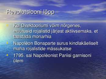 Prantsuse revolutsioon #7