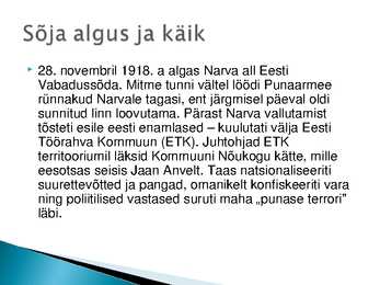 Eesti Vabadussõda #2