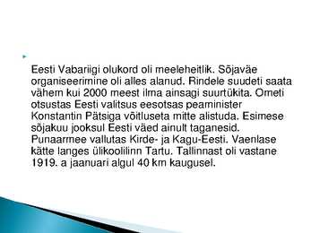 Eesti Vabadussõda #3