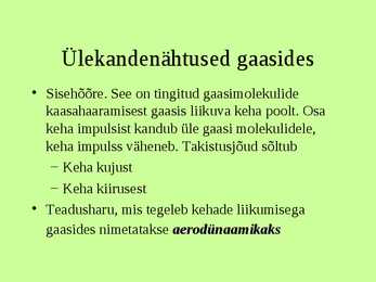 Dermodünaamika #36