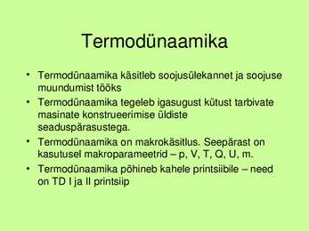 Dermodünaamika