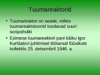 Aatomielektrijaamad #2