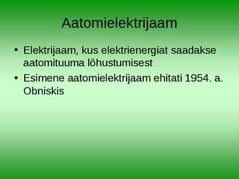 Aatomielektrijaamad #5