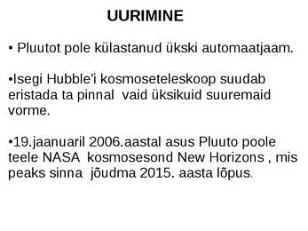 Pluuto #11