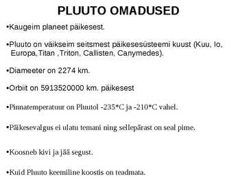 Pluuto #4