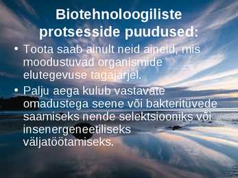 Rakendusbioloogia #20