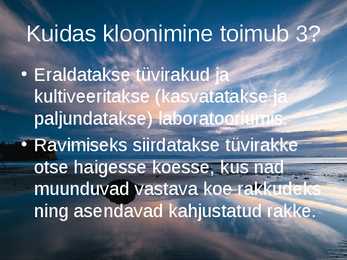 Rakendusbioloogia #35