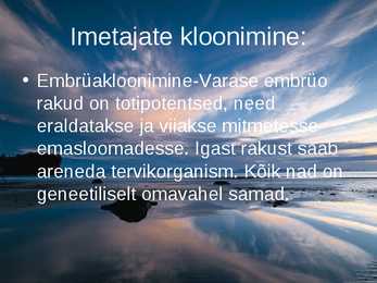 Rakendusbioloogia #36