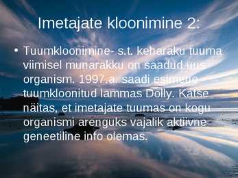 Rakendusbioloogia #37