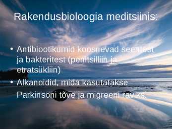 Rakendusbioloogia #7