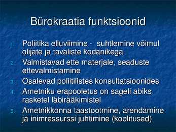 Valitsemine ja avalik haldus #25