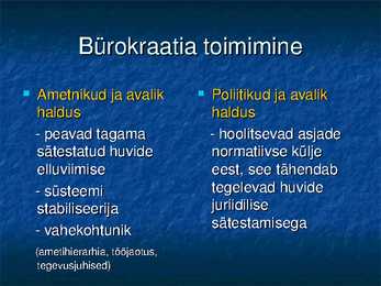 Valitsemine ja avalik haldus #27
