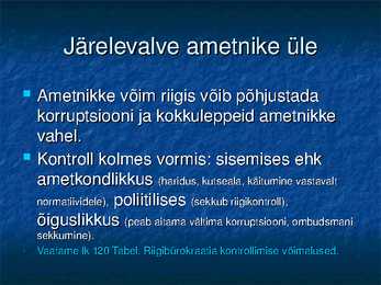 Valitsemine ja avalik haldus #29