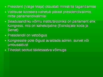 Valitsemine ja avalik haldus #6