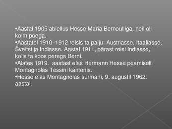 Herman Hesse #4