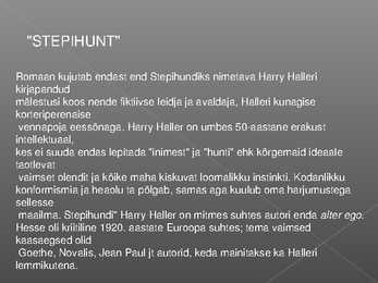 Herman Hesse #6