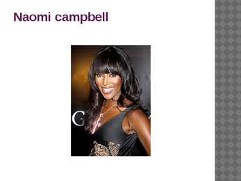 Naomi Campell #5